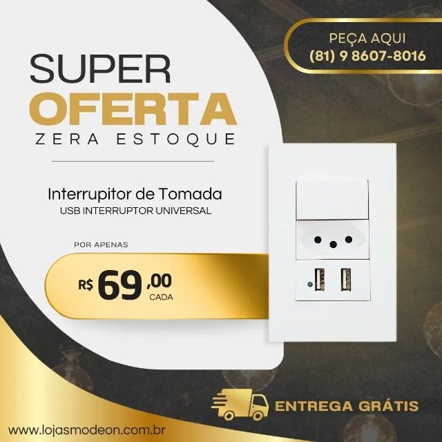 Tomada USB 
