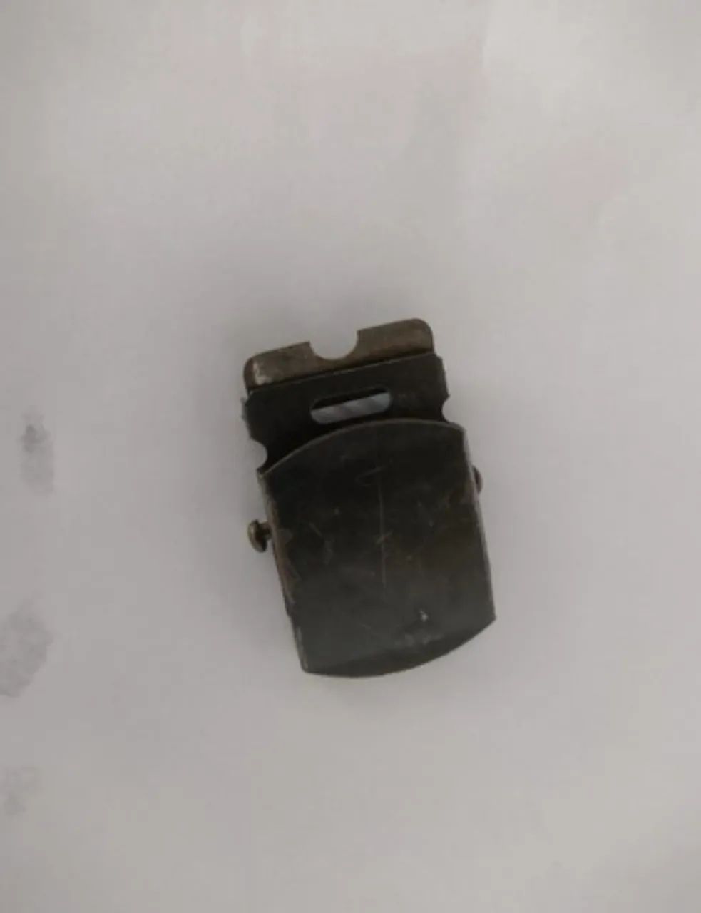 Fivela de Cinto Militar Antiga - Foto 3