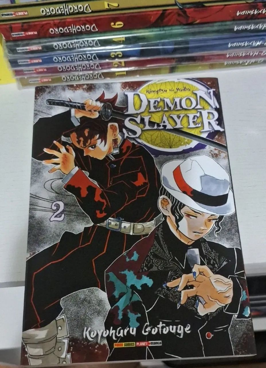 Mangá demon slayer volume 1 e 2 - Foto 2