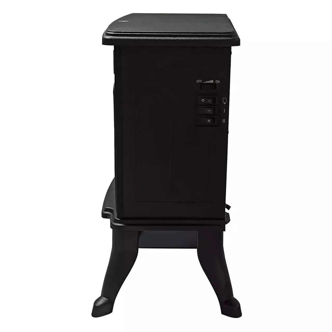 Aquecedor Elétrico Lareira Retrô Chama 3D 110v - Foto 4