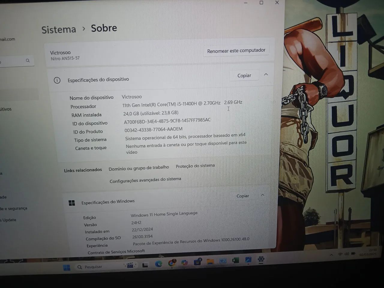 Notebook Gamer Acer Nitro 5 - Foto 5