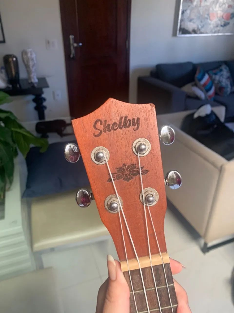 Vendo ukulele seminovo