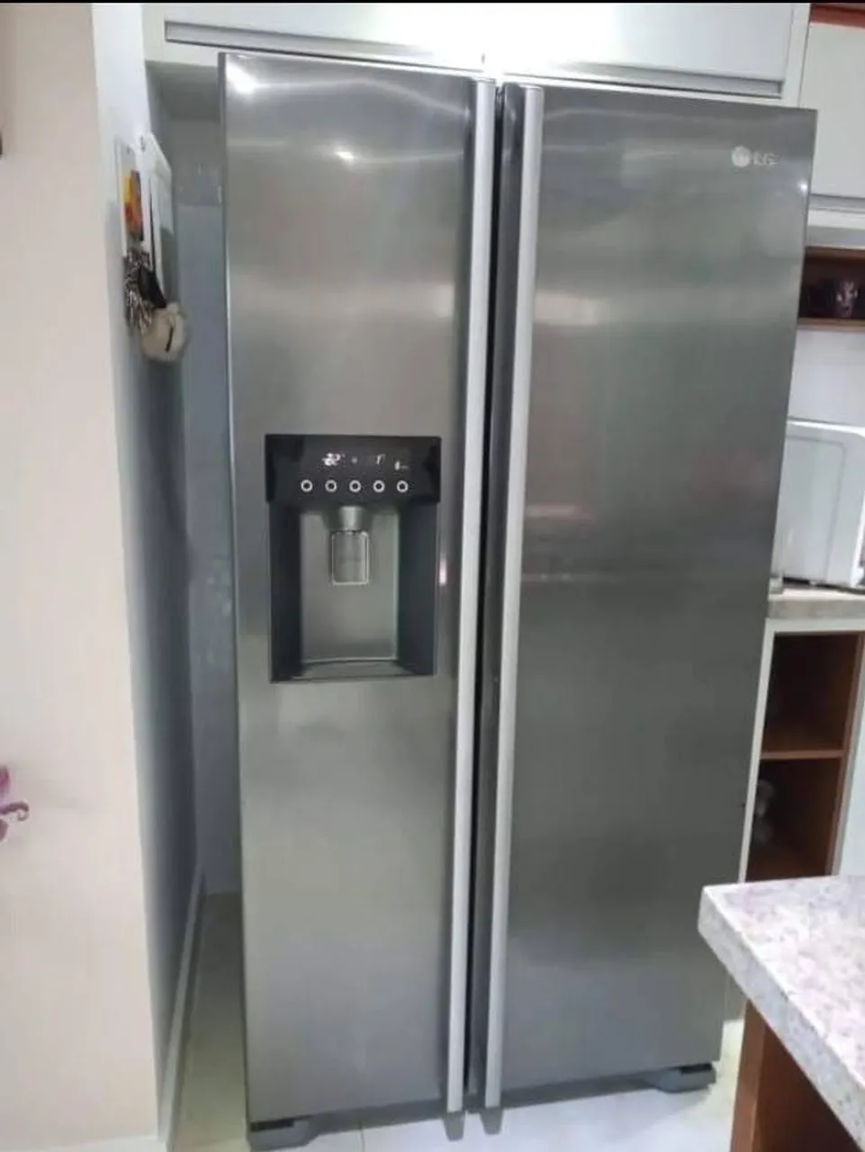 GELADEIRA SIDE BY SIDE LG 540 LITROS 