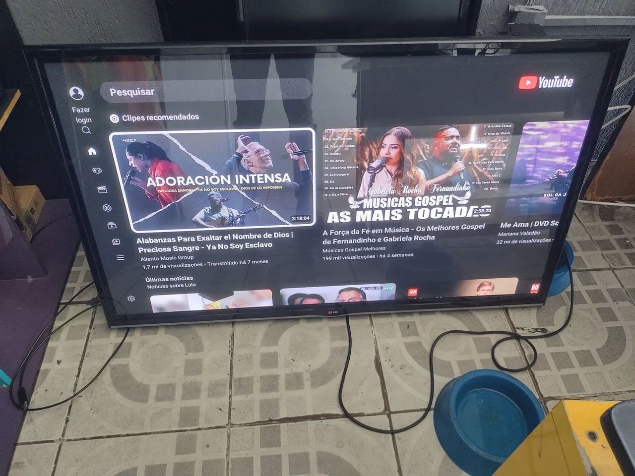 Smartv samsung 42 polegadas top de linha em estado de nova R$ 1000,00 - Foto 2