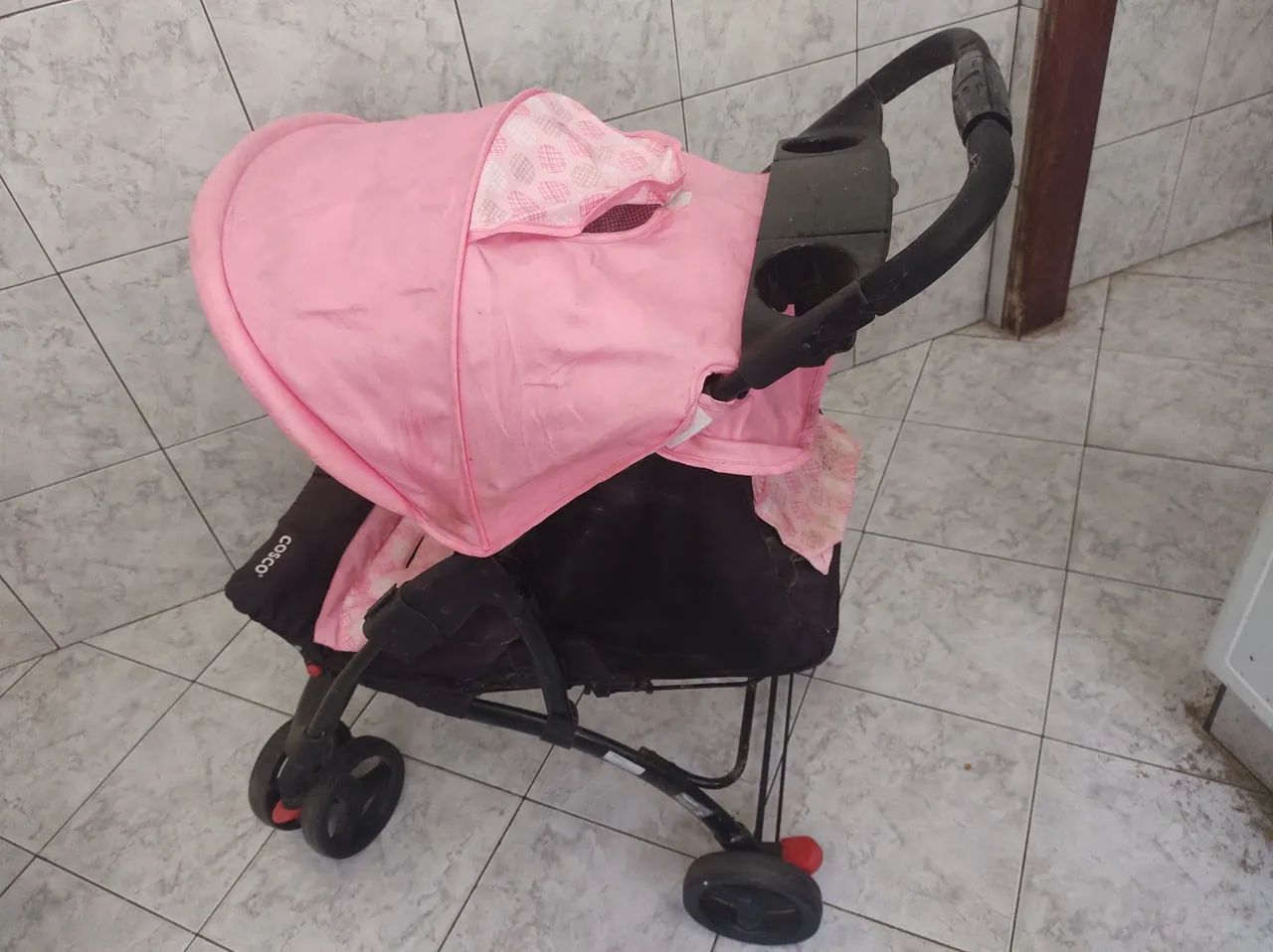 Carrinho de bebê Cosco + bebê conforto - Foto 2