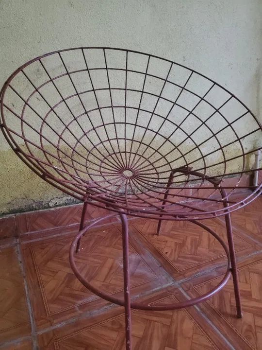 Conjunto de cadeiras para área externa 