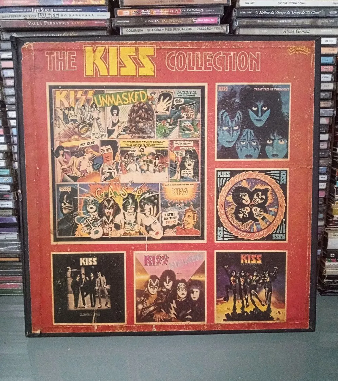 Box Set The KISS COLLECTION Com 6 Lps