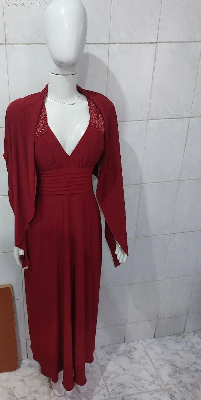 Vestido vermelho - Tamanho P - Foto 3