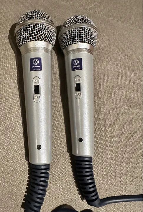 Kit com 02 micrones com fio DVDoke - Foto 3
