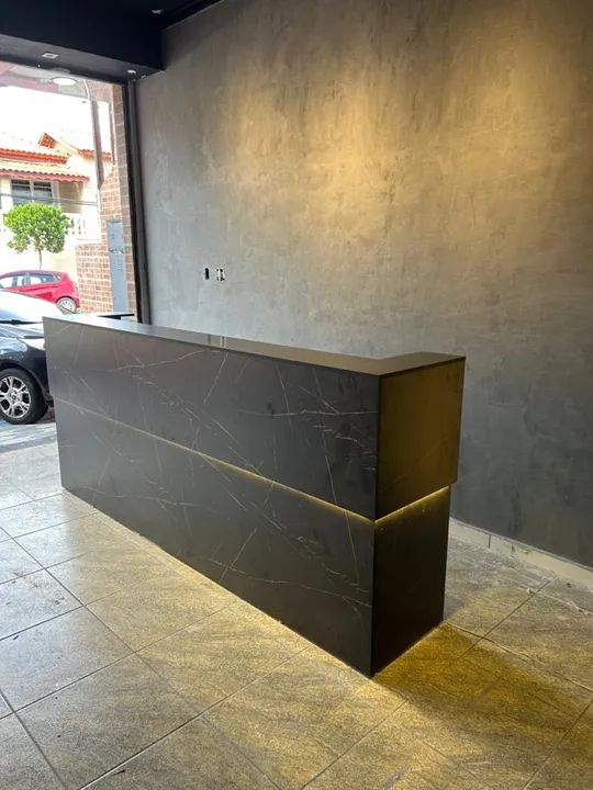 Balcão para recepção todo em MDF  - Foto 3