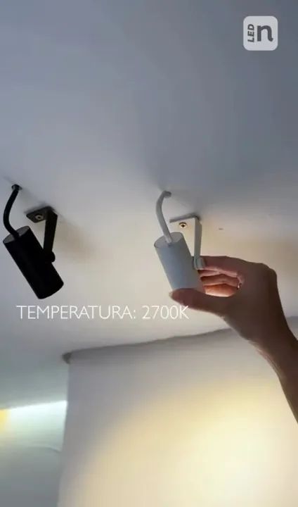 Iluminação spot led Angle 5w 2700k romalux - Foto 4