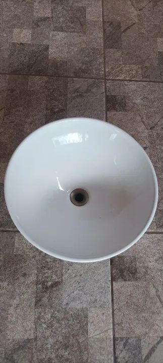 Cuba de cerâmica redonda 