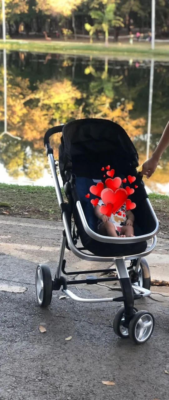 CARRINHO DE BEBÊ COM BEBÊ CONFORTO - Foto 2