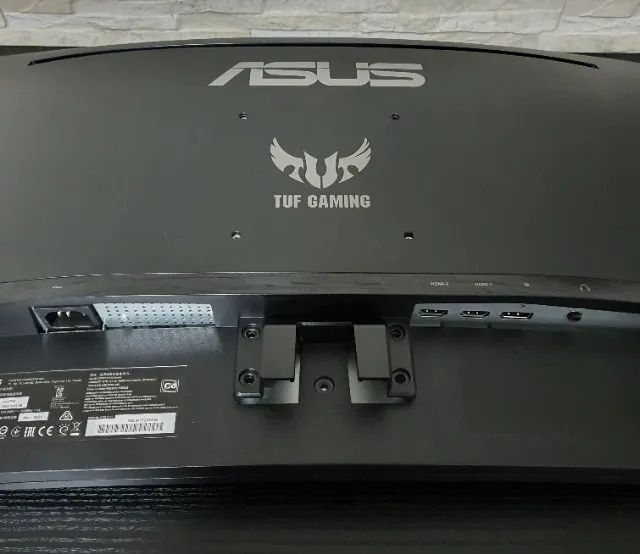 Monitor Gamer Vg27wq1b Asus Tuf 27'' Curvo (Display Quebrado) - Foto 4