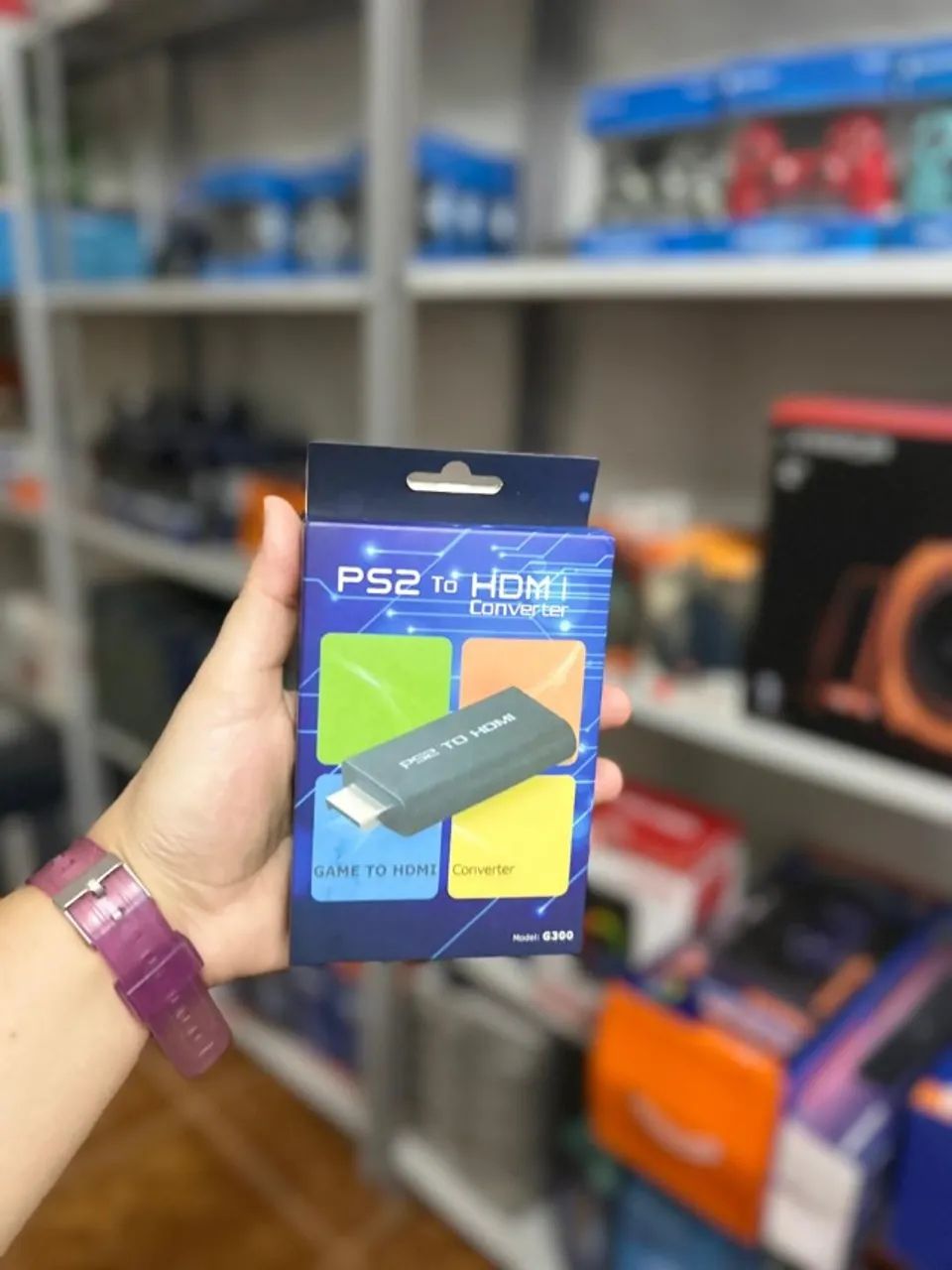 CONVERSOR HDMI PARA PS2 