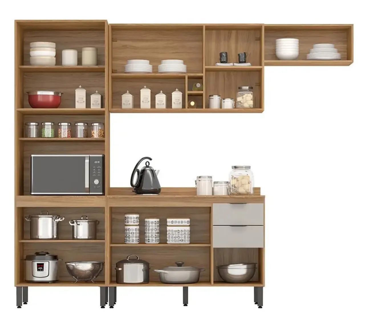 Armário de Cozinha Completo - Design Moderno - Foto 3