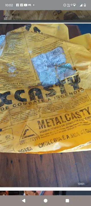 Equipamento de Combate a Incêndio Metalcasty