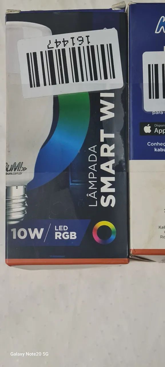 Kit de 2 lâmpadas Smart 10w RGB - Foto 2