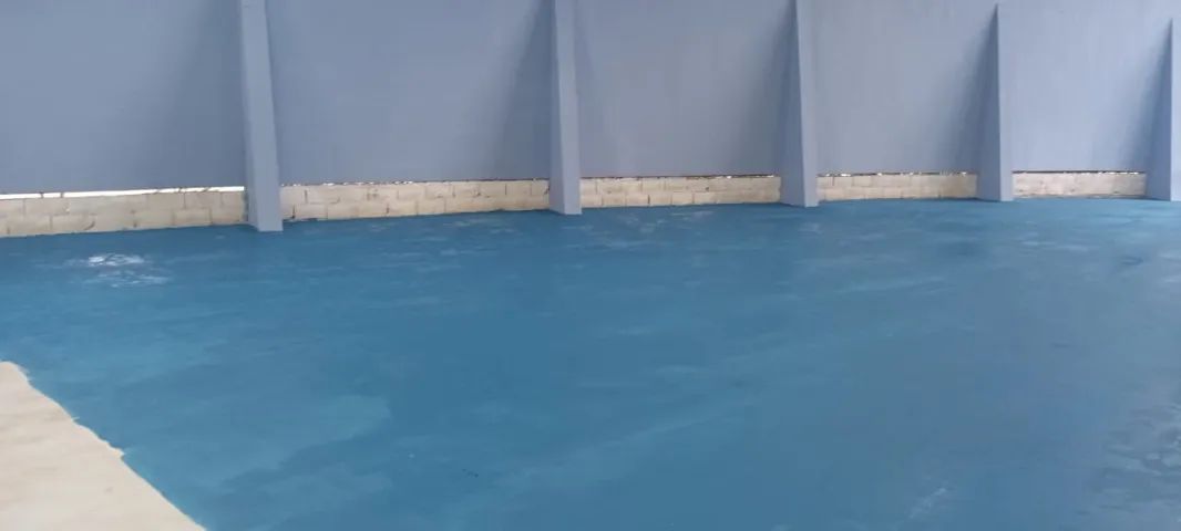 Tinta Eucatex - piso acrílico fosco azul - 18 L - Foto 5