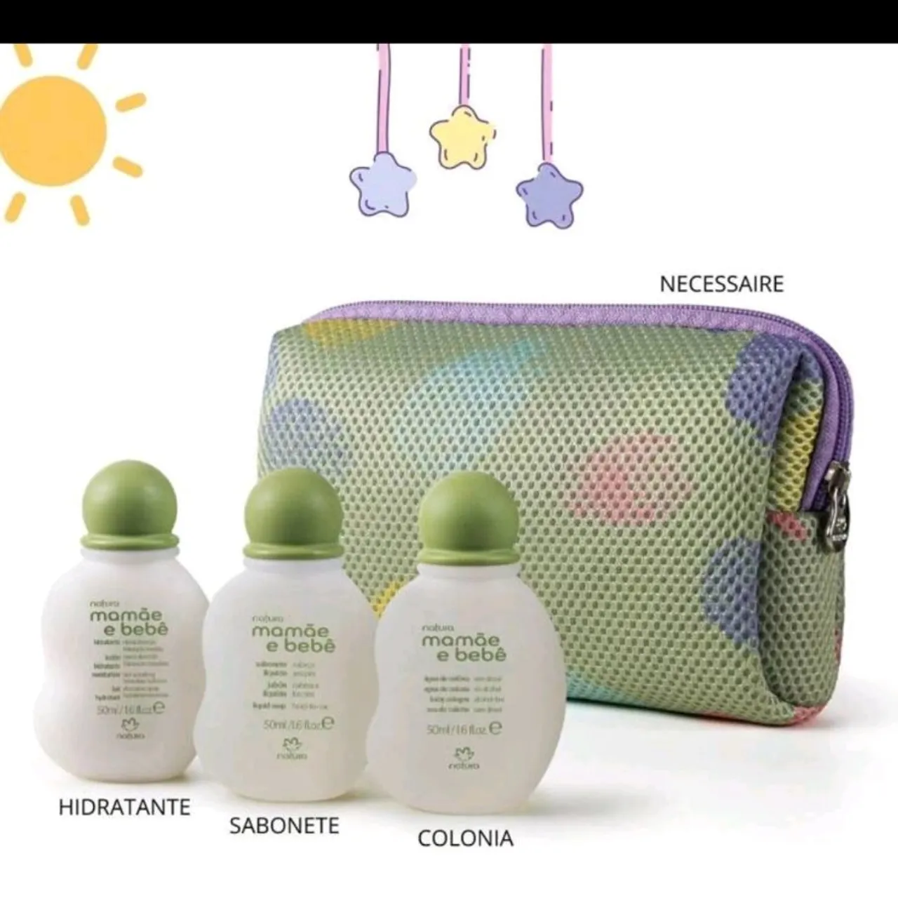 Kit Mini Mamãe e Bebê da Natura