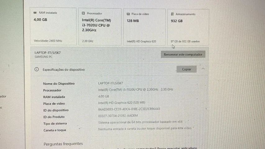 Notebook Samsung - Foto 5