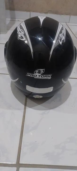 Capacete Kids Pro Tork semi novo - Foto 4