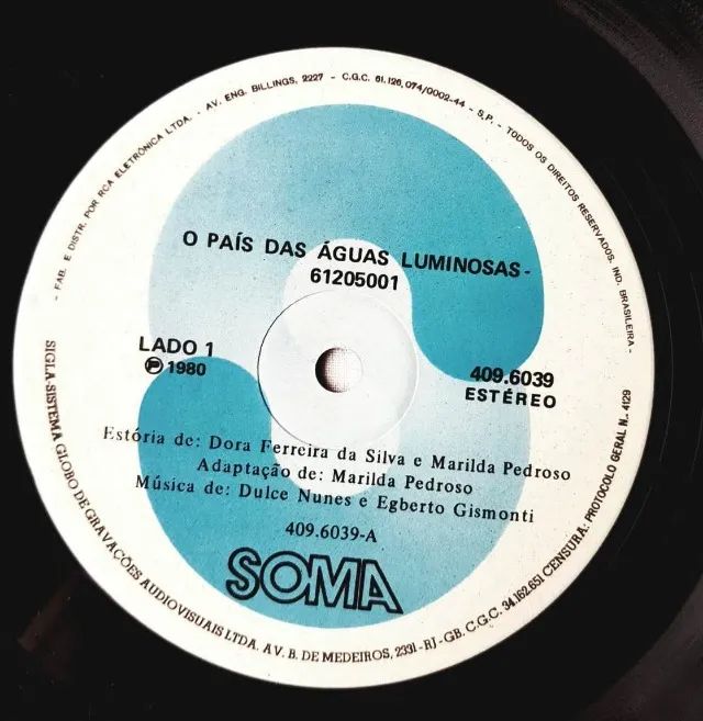 Disco Vinil - LP - O País das Águas Luminosas (A Viagem do Vaporzinho Tereré) - 1980 - Foto 4