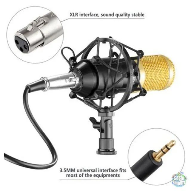Microfone Profissional para Estudio Bm800 - Foto 3