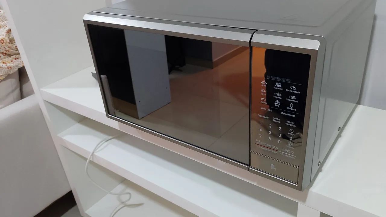 Microondas Prata LG Inteligente 30Litros  - Foto 3