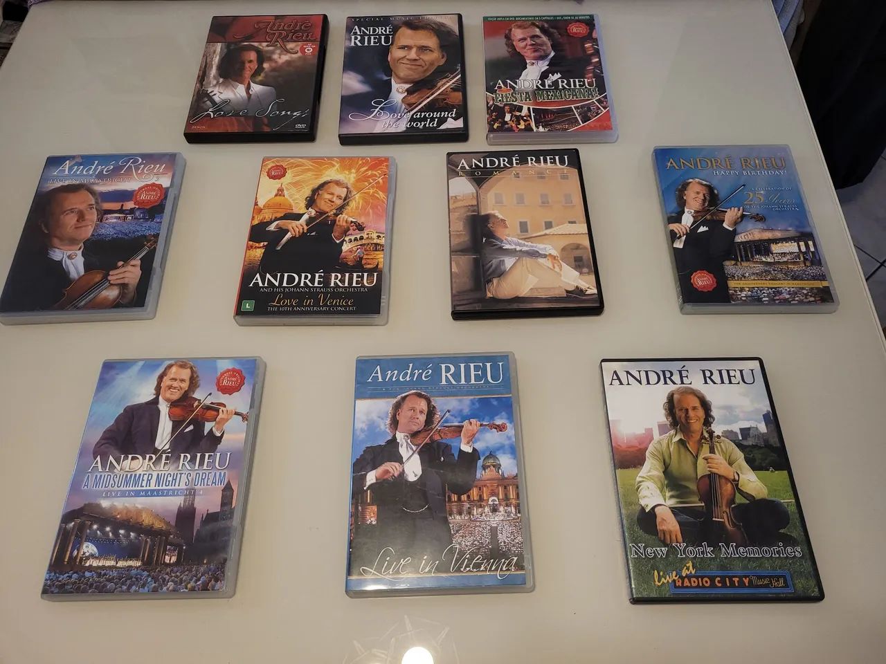 Coleção de DVDs André Rieu - CDs, DVDs etc - Victor Konder, Blumenau ...