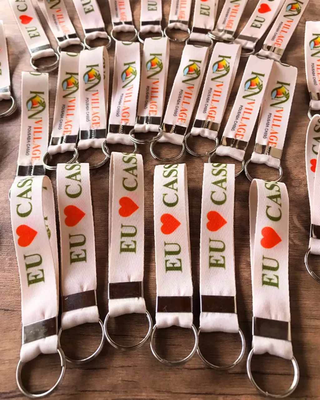 Chaveiros personalizados de tecido. - Foto 2