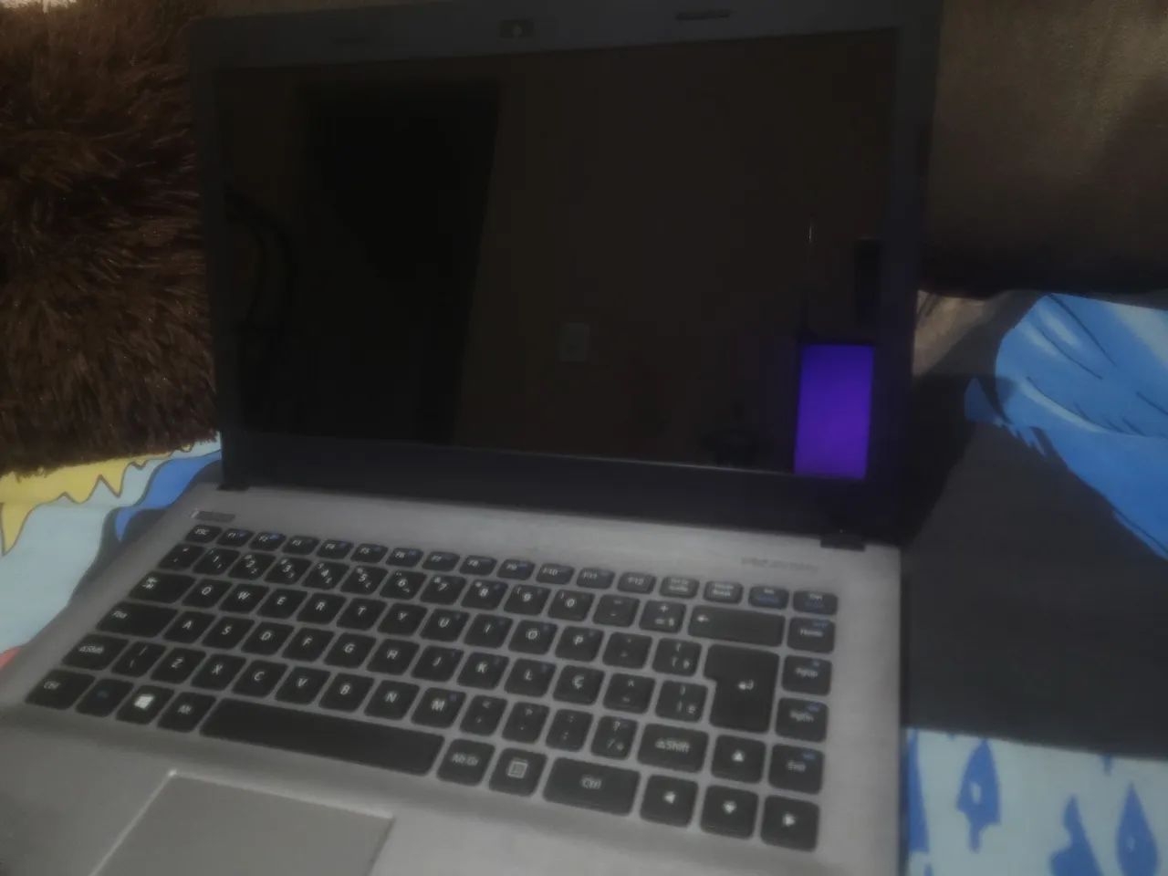 Notebook para ir embora logo.
