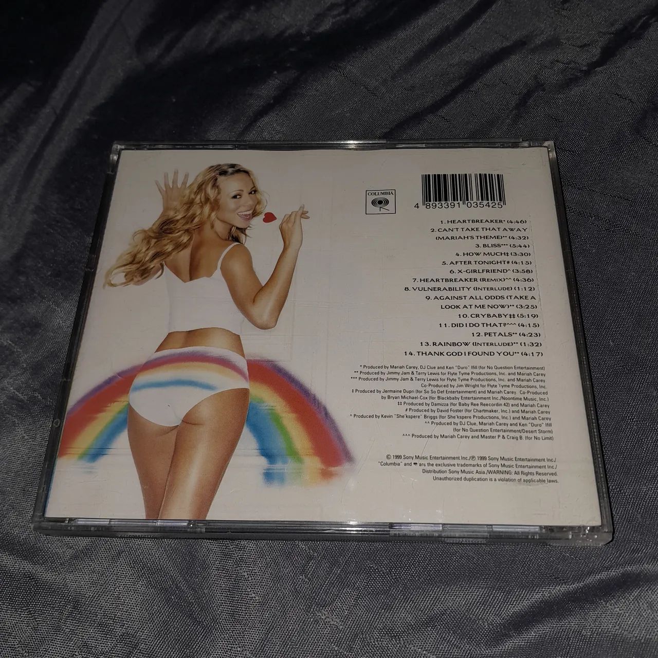 Cds Mariah Carey-  raimbow japan - Foto 3