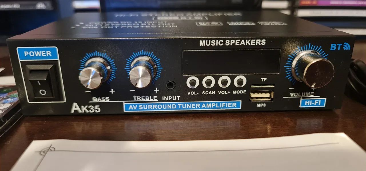 Amplificador AK35 NOVÍSSIMO!!!