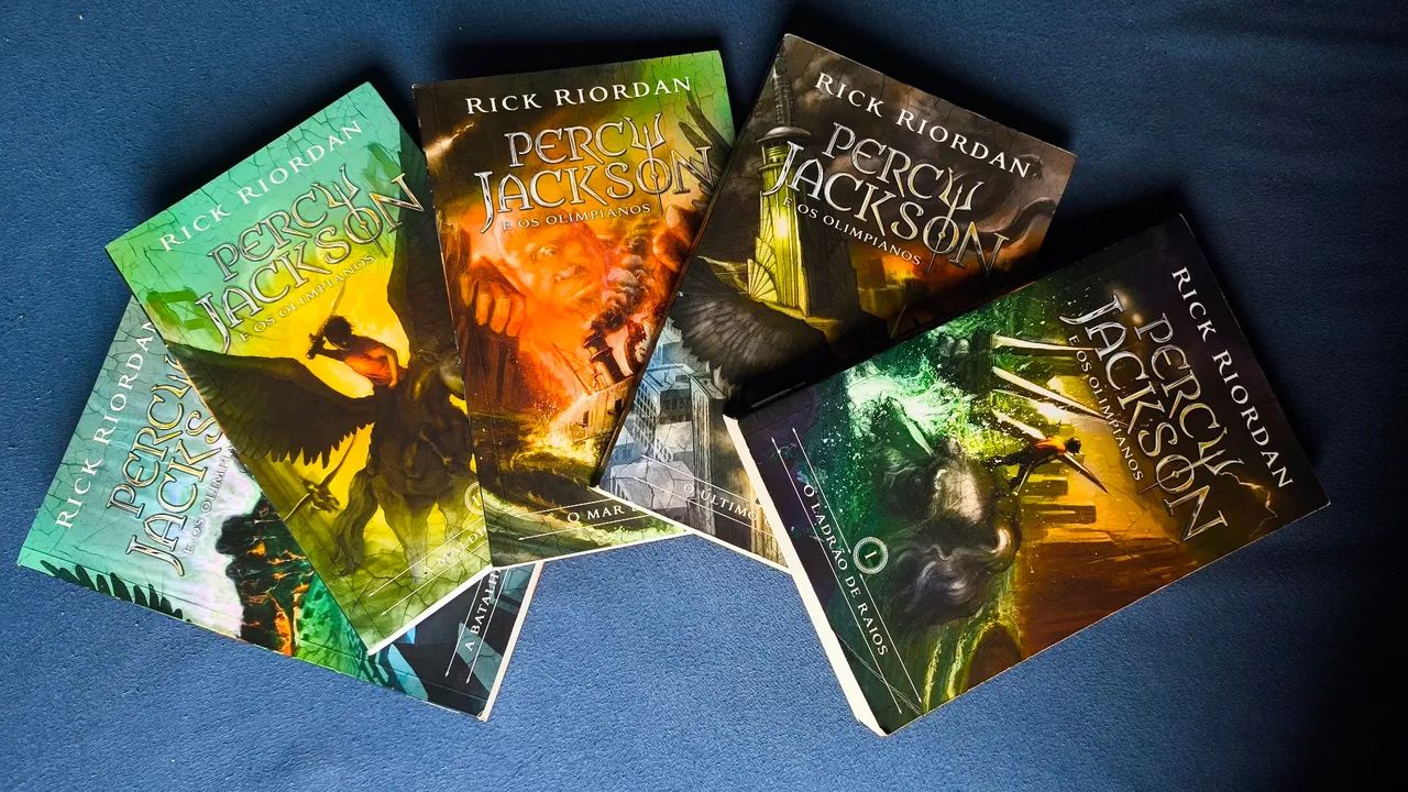 Coleção Percy Jackson e os Olimpianos - Série Completa (5 livros) - Foto 2
