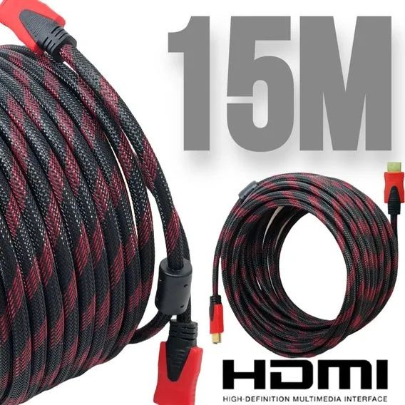 Cabo Hdmi de 15 metros (hdmi15), ac. cartões e entregamos