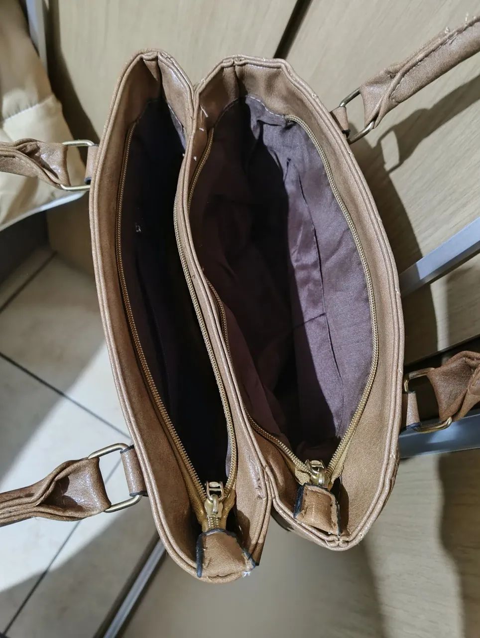 Bolsa feminina em couro sintético  - Foto 3