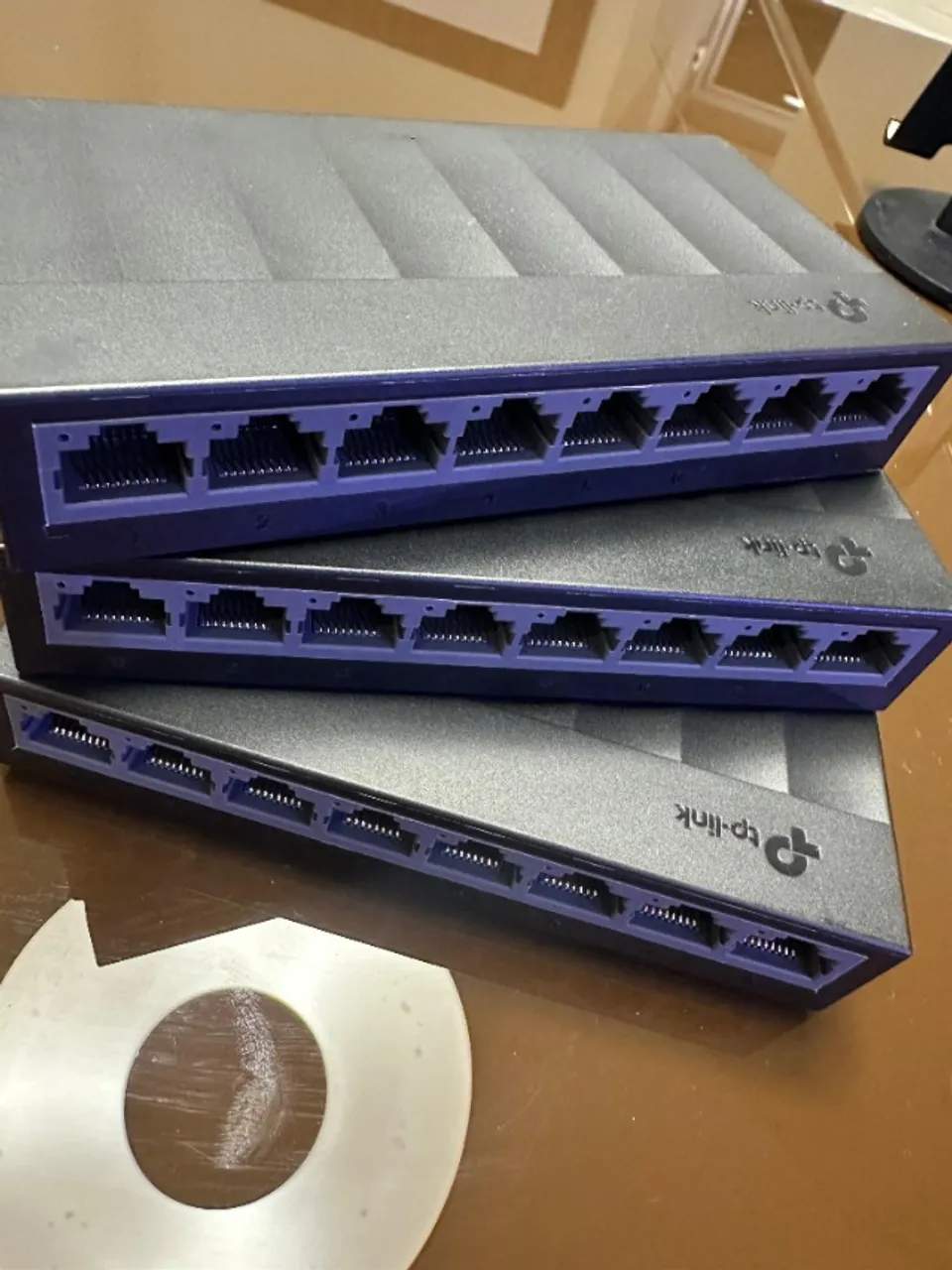 3 Switch TP-Link 8 Portas LS1008G - Barato, Testado e Funcionando!