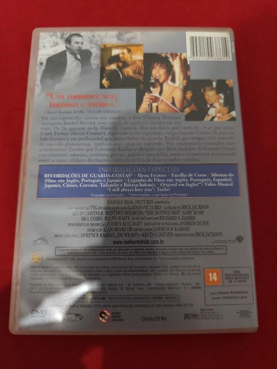 DVD O Guarda Costas - Whitney Houston - Foto 2