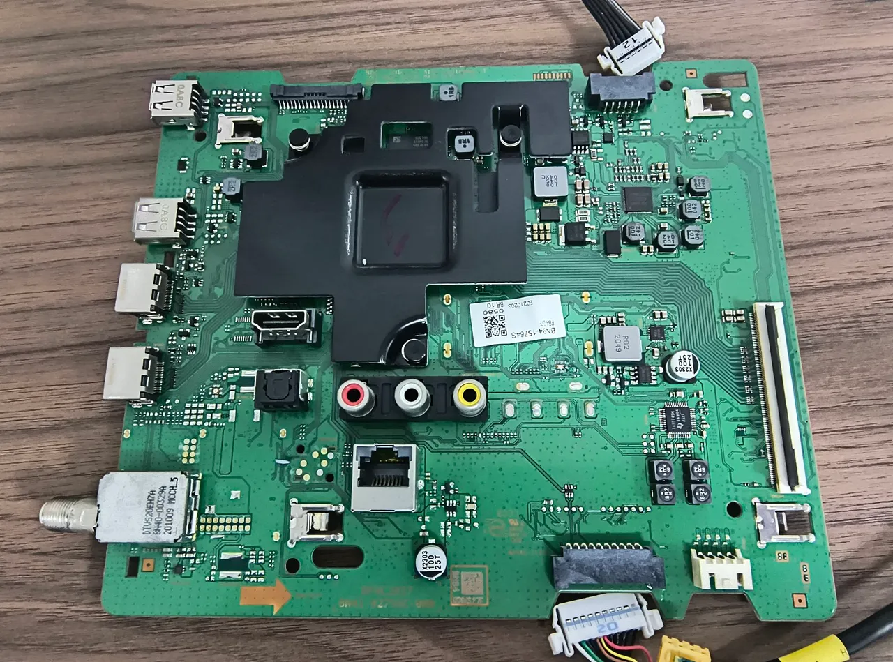 Placa principal da TV Samsung UN55TU8000G + Brinde 