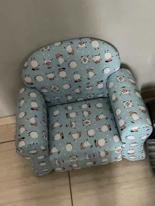 Banco de estofado infantil 