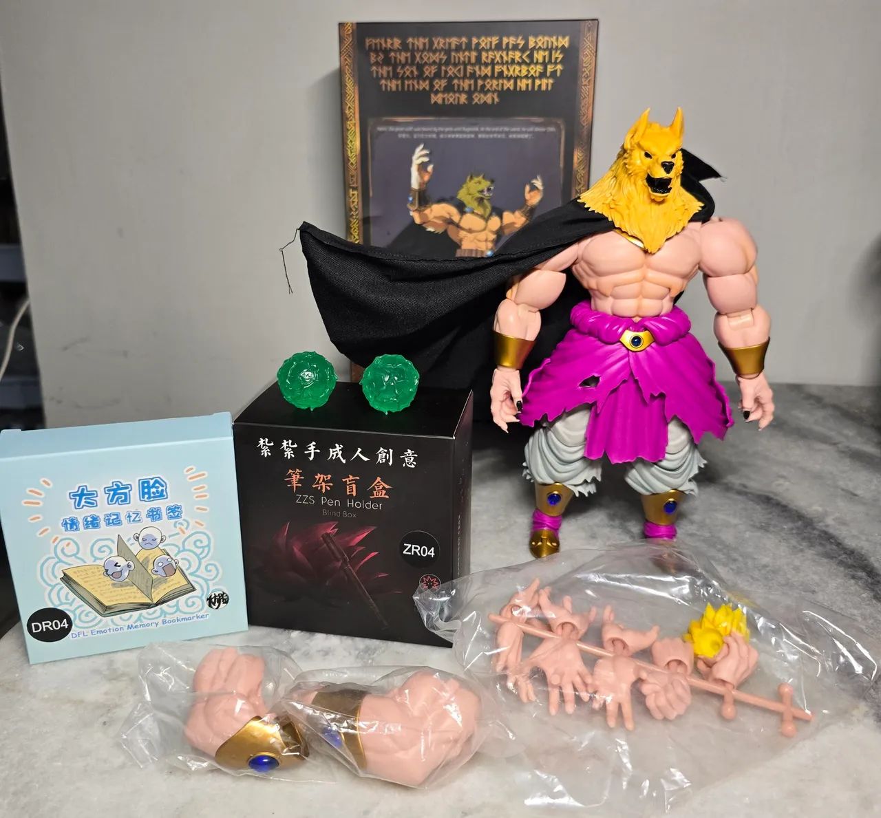 Dragon Ball Z Broly kong studios RL004 NOVO