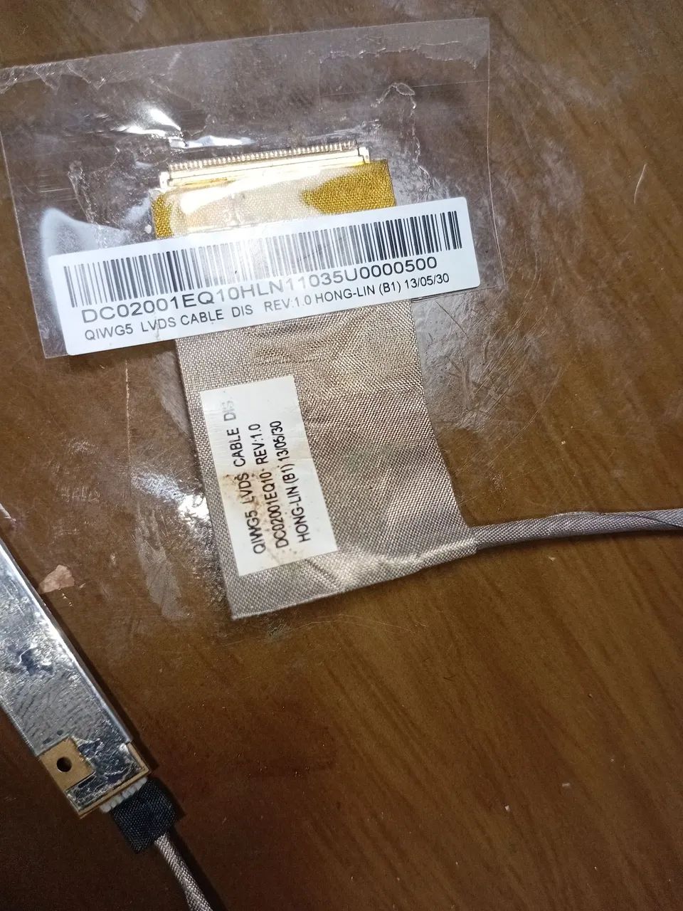 Dobradiças e cabo flat lenovo g485  - Foto 3