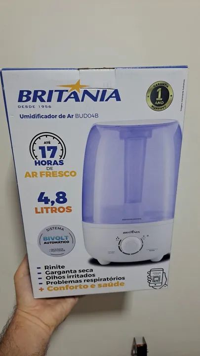 Umidificador de Ar Britânia BUD04B - 4,8 Litros