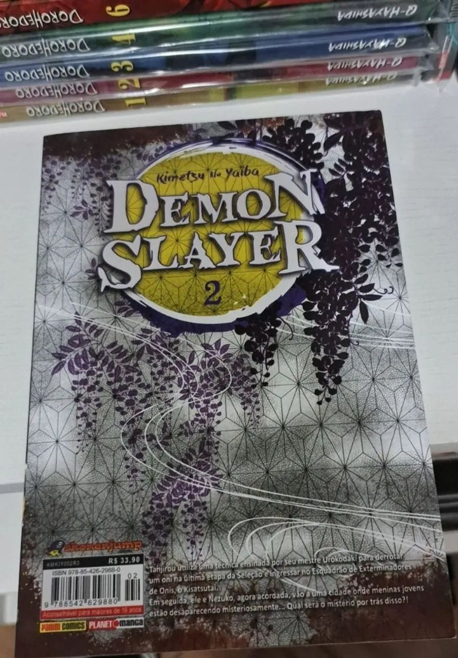 Mangá demon slayer volume 1 e 2 - Foto 5