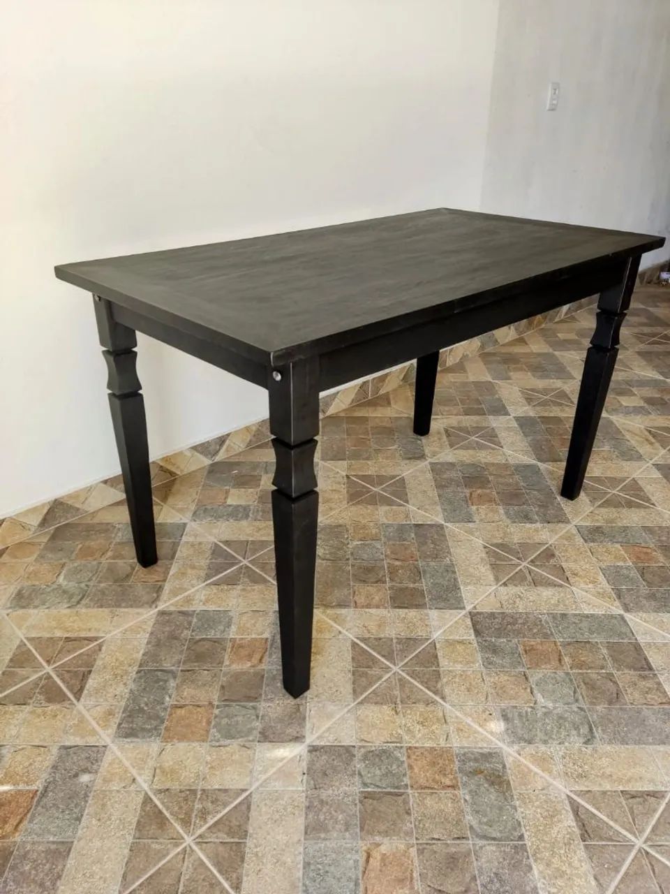 Mesa Preta Elegante - Foto 3