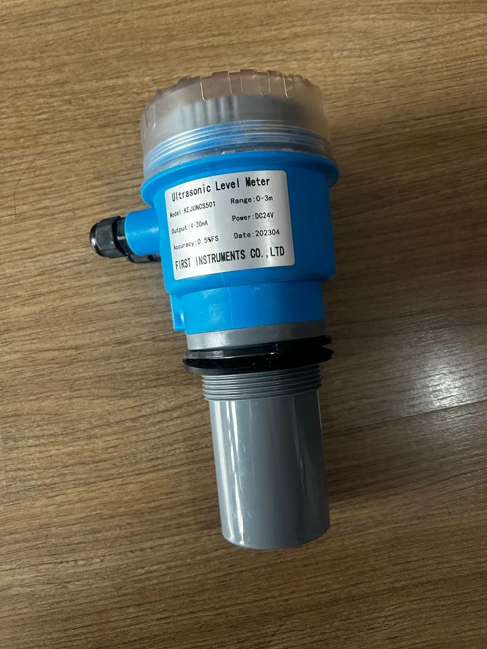 Medidor de Nível Ultrassônico - 0 a 3 m - Novo