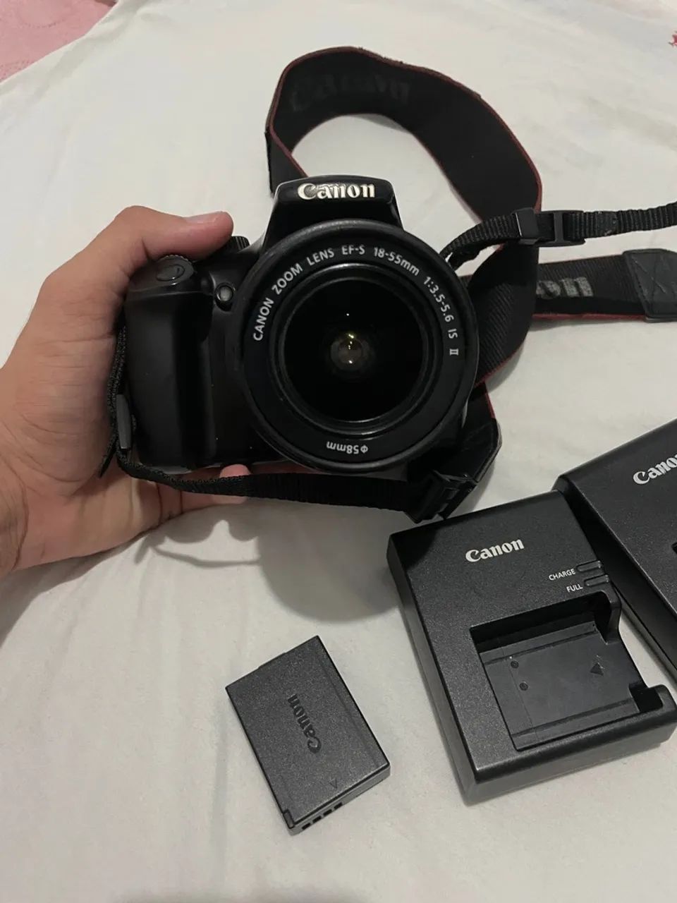 Canon Eos Rebel T3 + Lente Kit - Usada - Foto 4