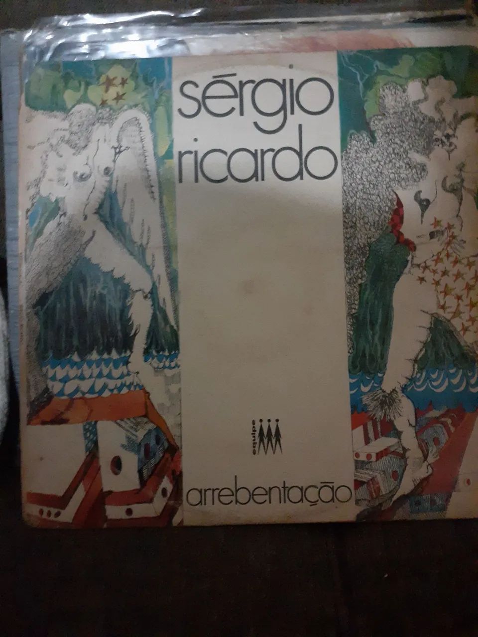Disco / Vinil / LP - Sérgio Ricardo - Arrebentação - CDs, DVDs etc