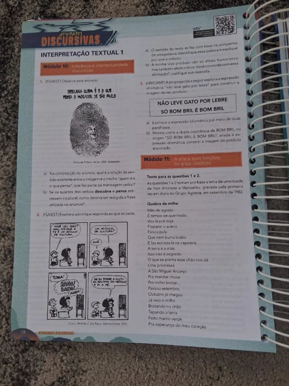 Livros SAS - Coleção Pré-vestibular - Linguagens + Matemática + Natureza + Humanas - Foto 3
